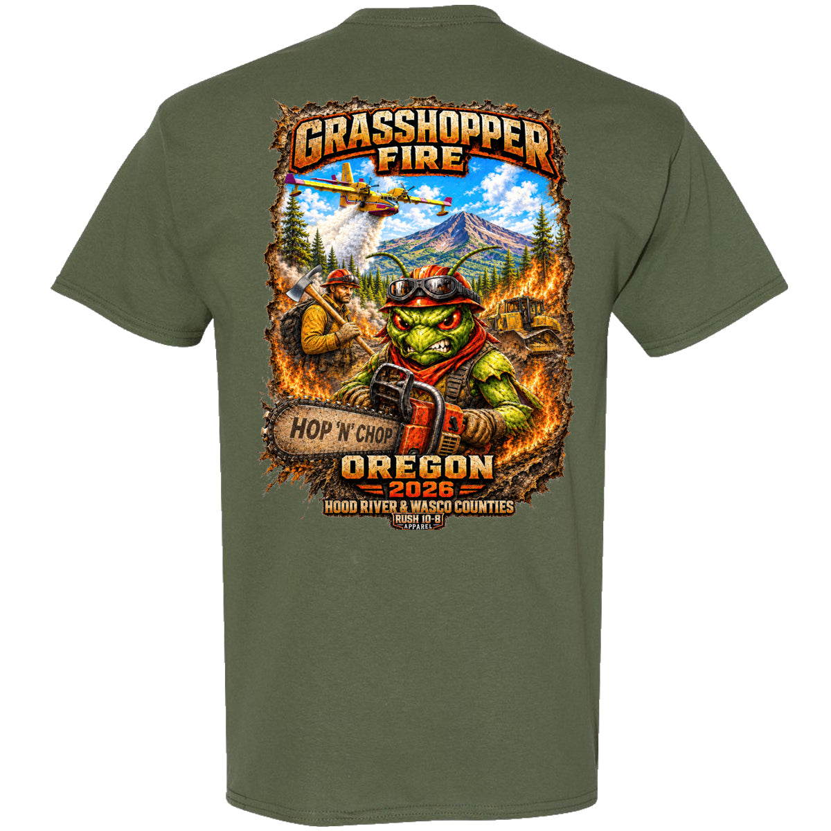 THE GRASSHOPPER FIRE SHIRT 2026