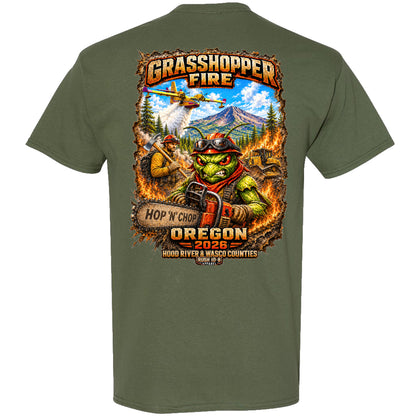 THE GRASSHOPPER FIRE SHIRT 2026