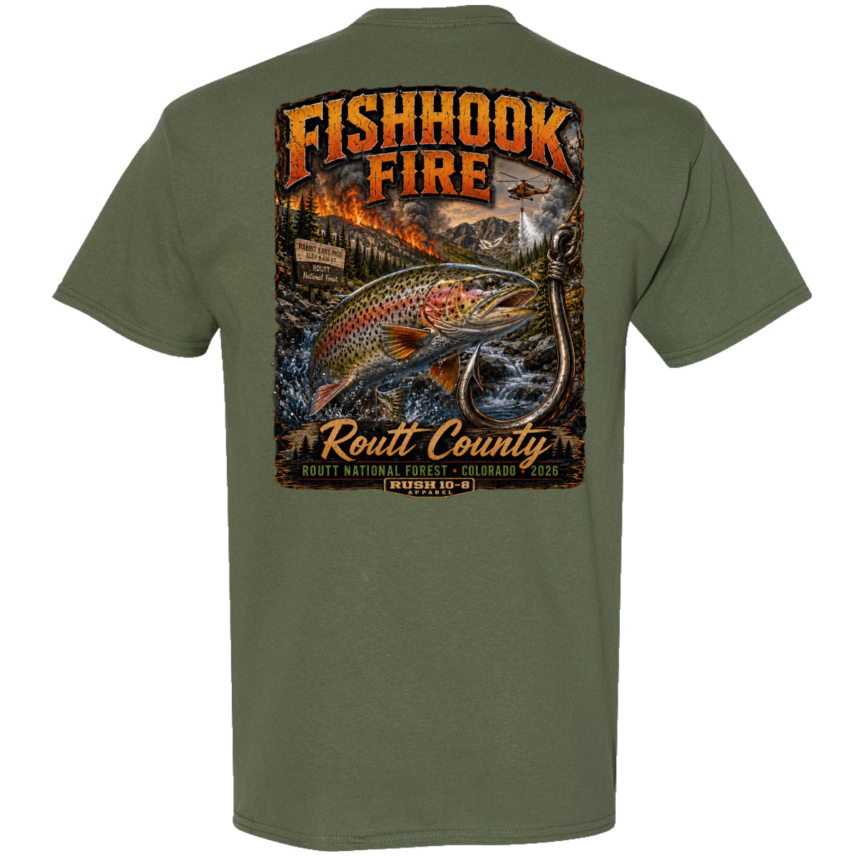 THE FISHHOOK FIRE SHIRT 2026
