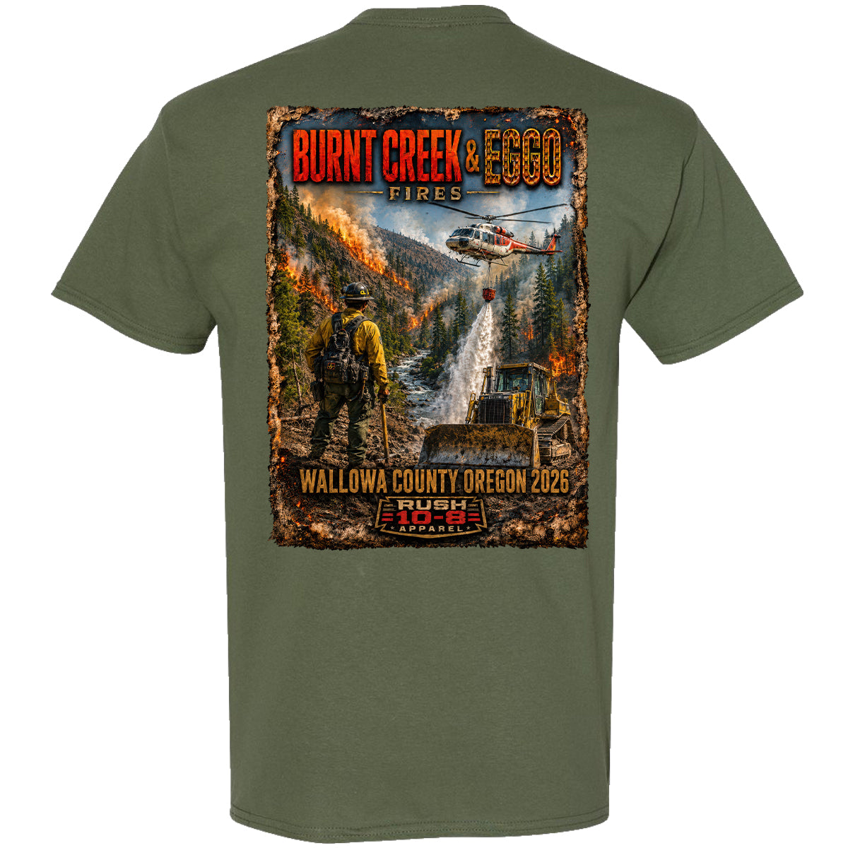 THE BURNT CREEK AND EGGO FIRE SHIRT 2026