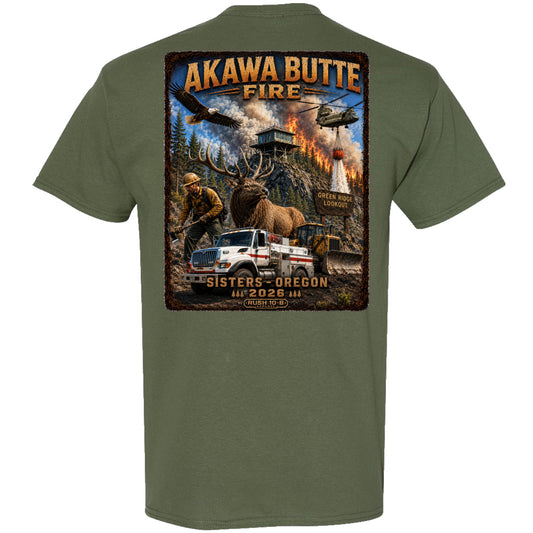 THE AKAWA BUTTE FIRE SHIRT 2026