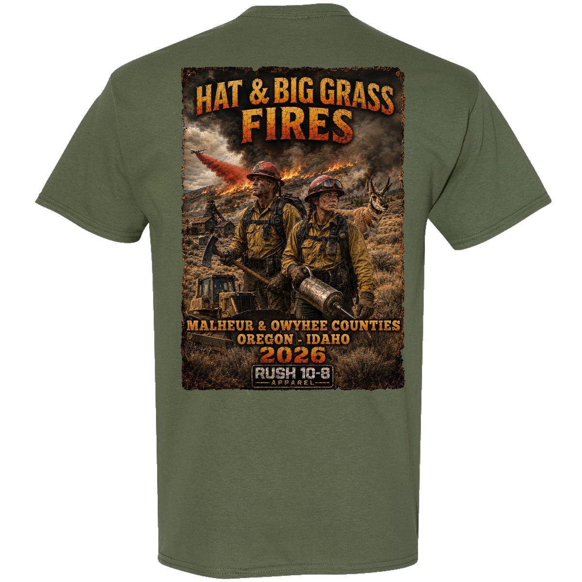 THE BIG GRASS & HAT FIRE SHIRT 2026