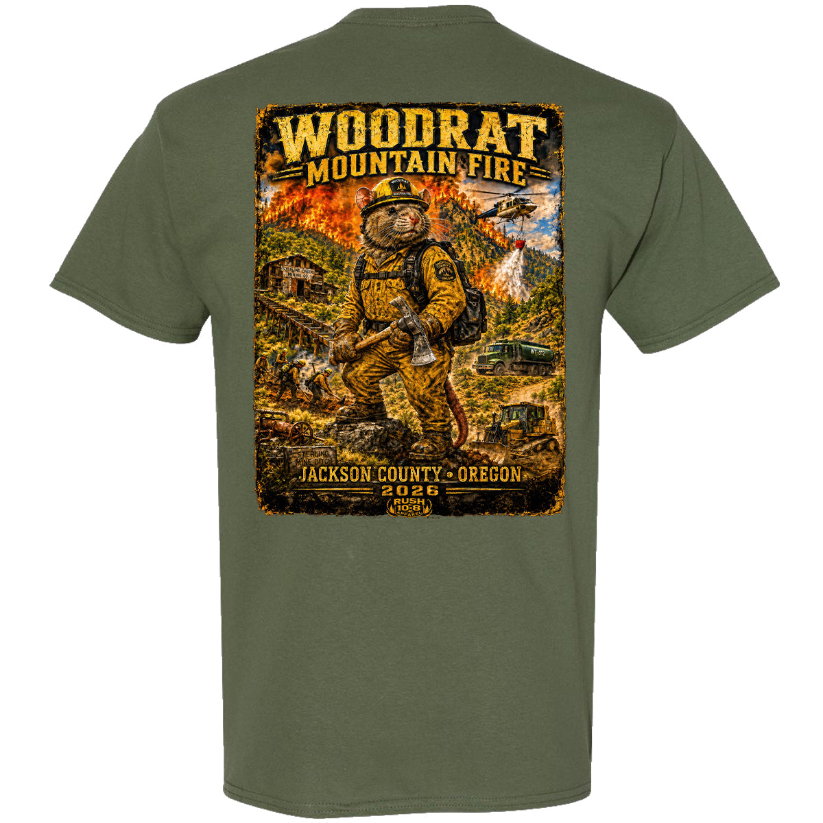 THE WOODRAT MOUNTAIN FIRE YOUTH SHIRT 2026