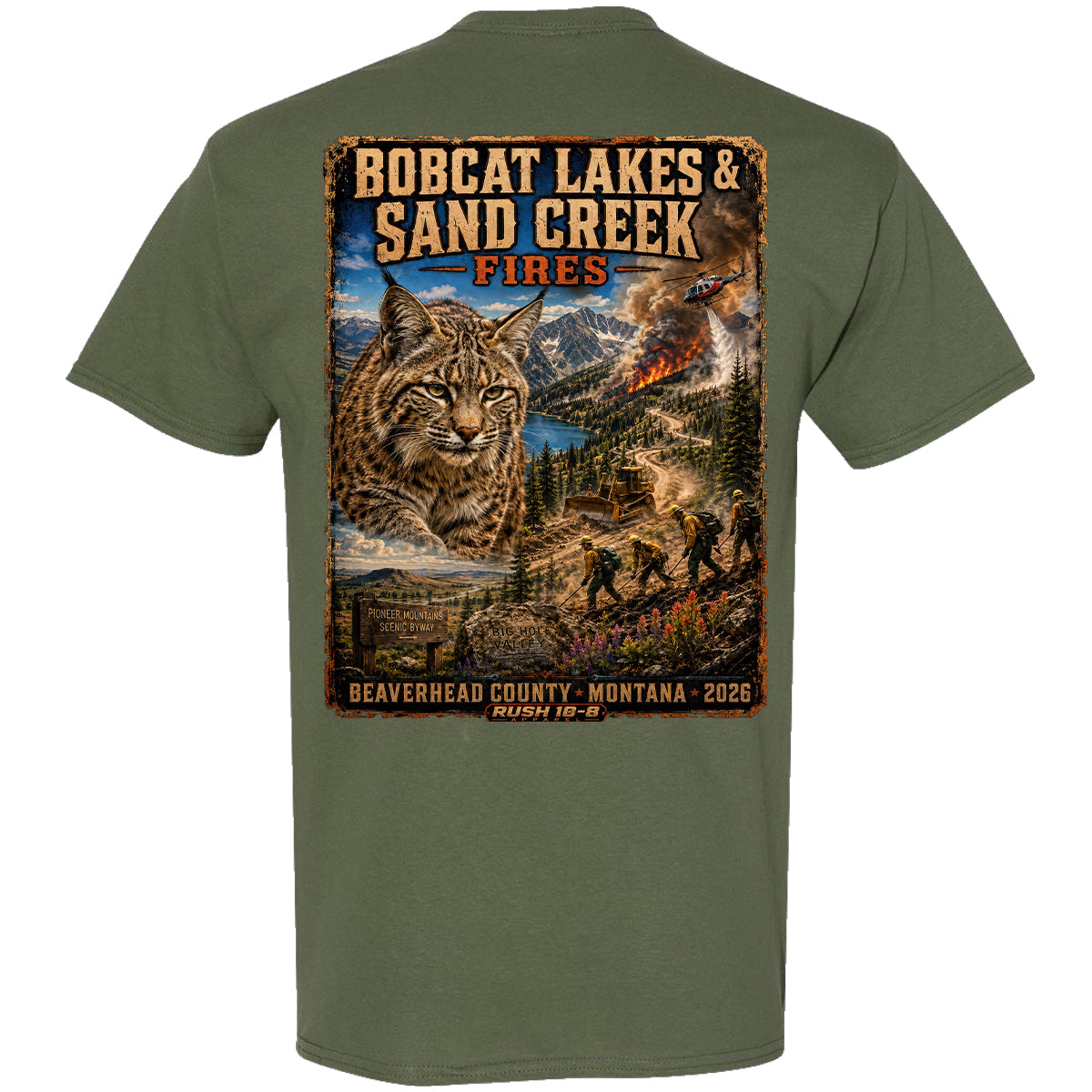 THE BOBCAT LAKE & SAND CREEK FIRE SHIRT 2026