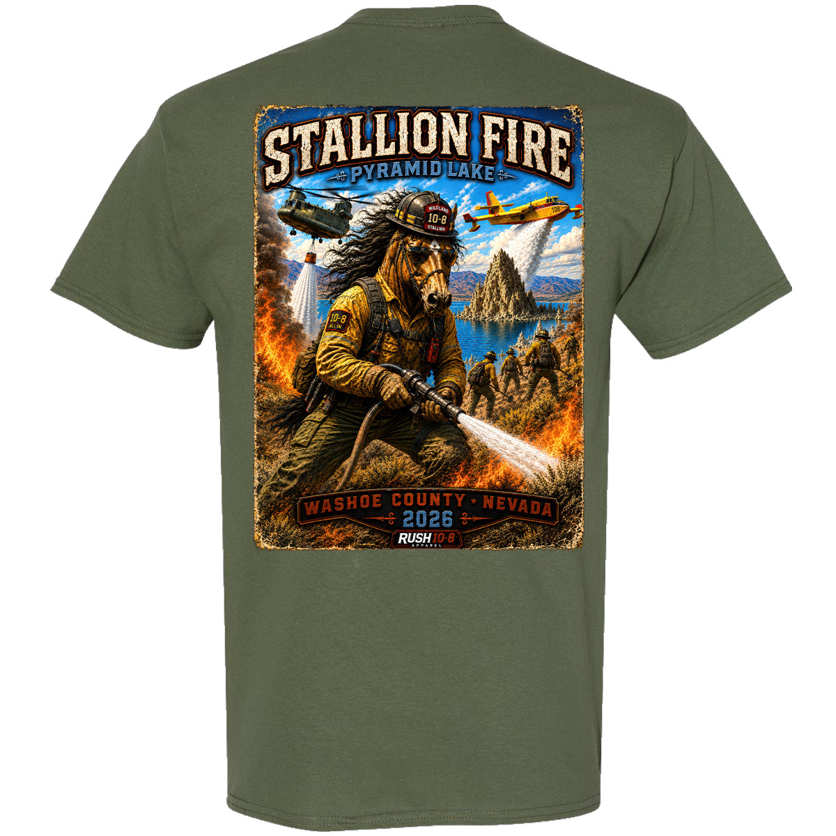 THE STALLION FIRE SHIRT 2026