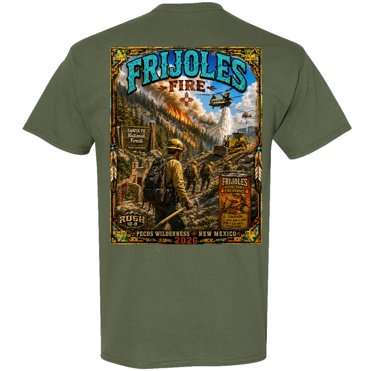 THE FRIJOLES FIRE SHIRT 2026