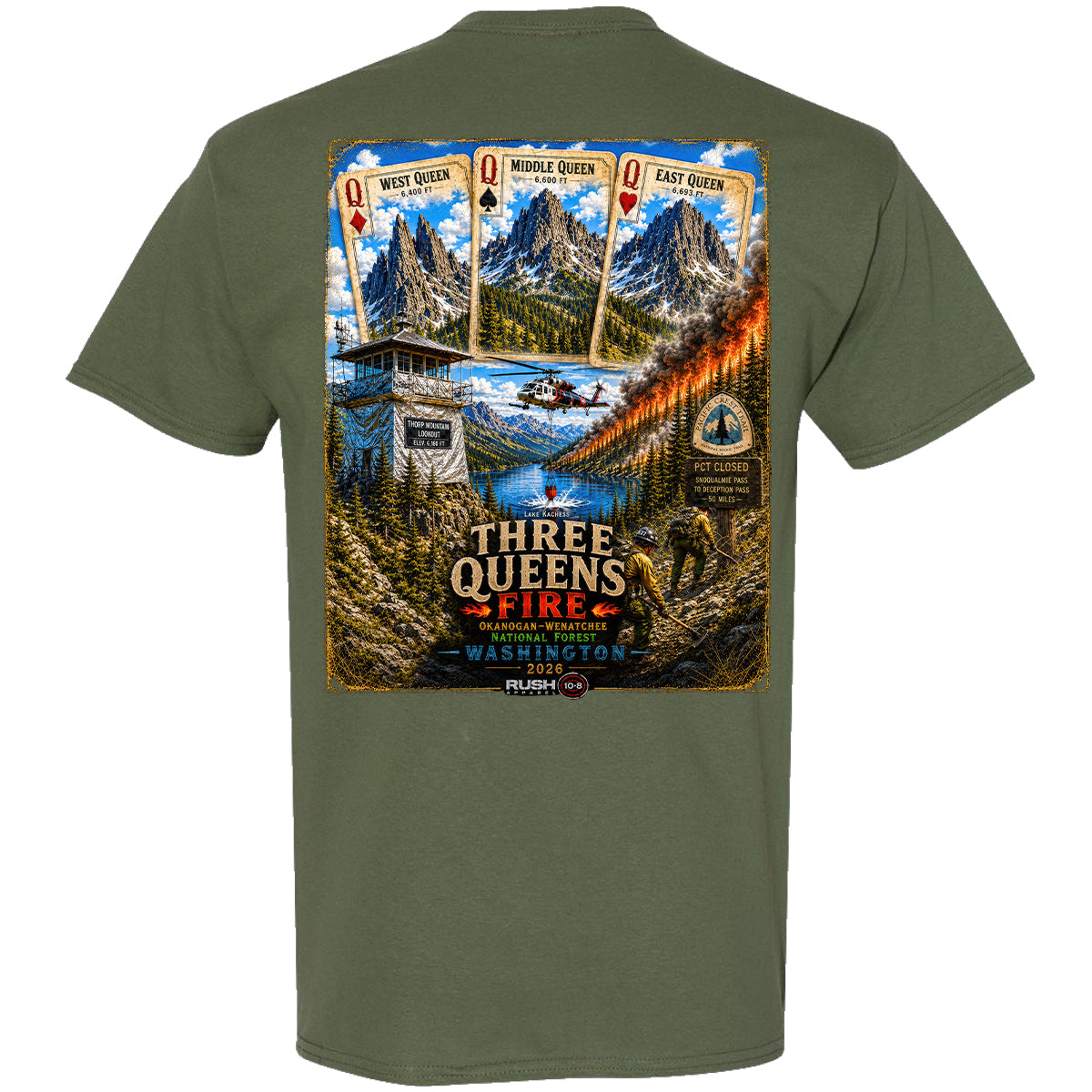 THE THREE QUEENS FIRE SHIRT 2026