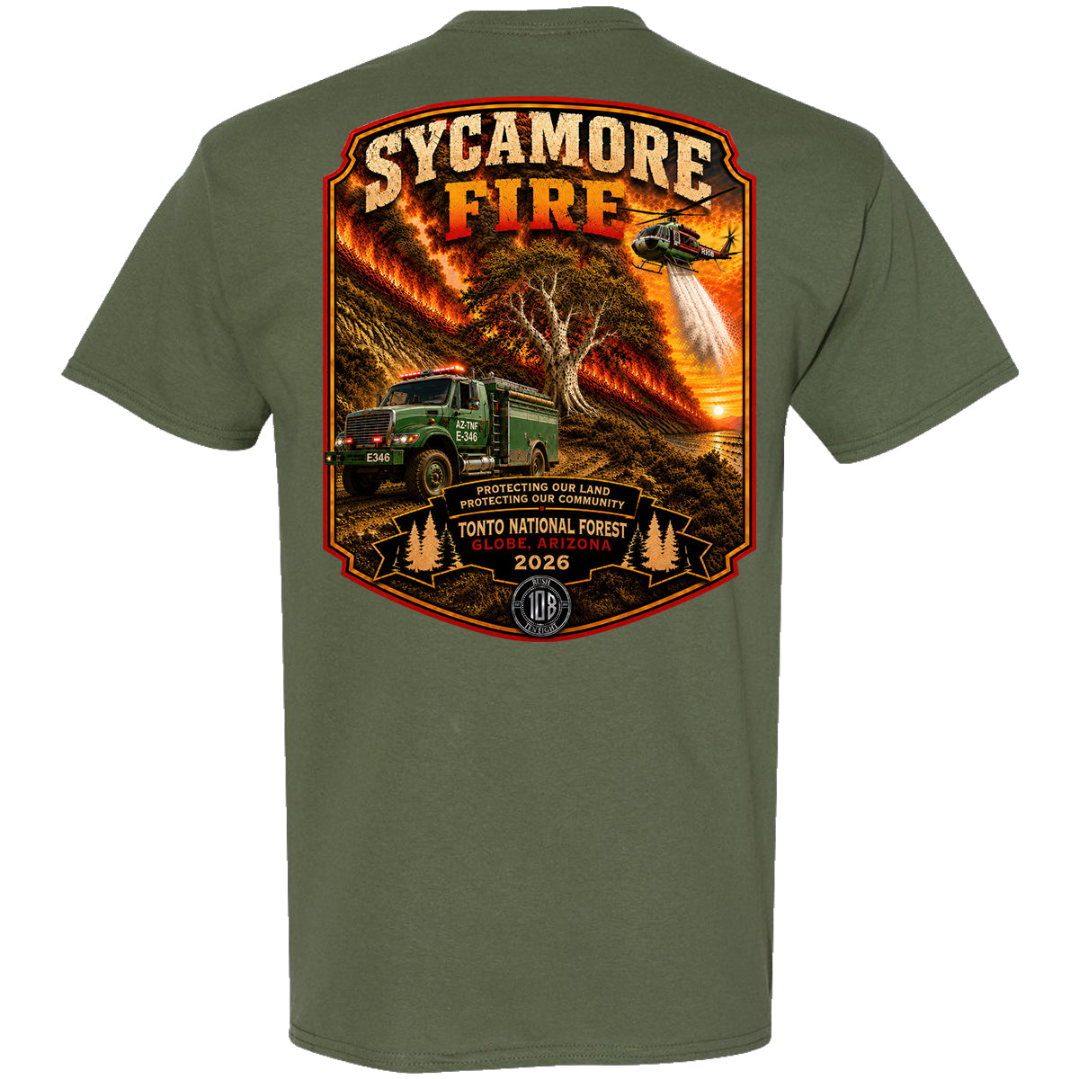 THE SYCAMORE FIRE SHIRT 2026