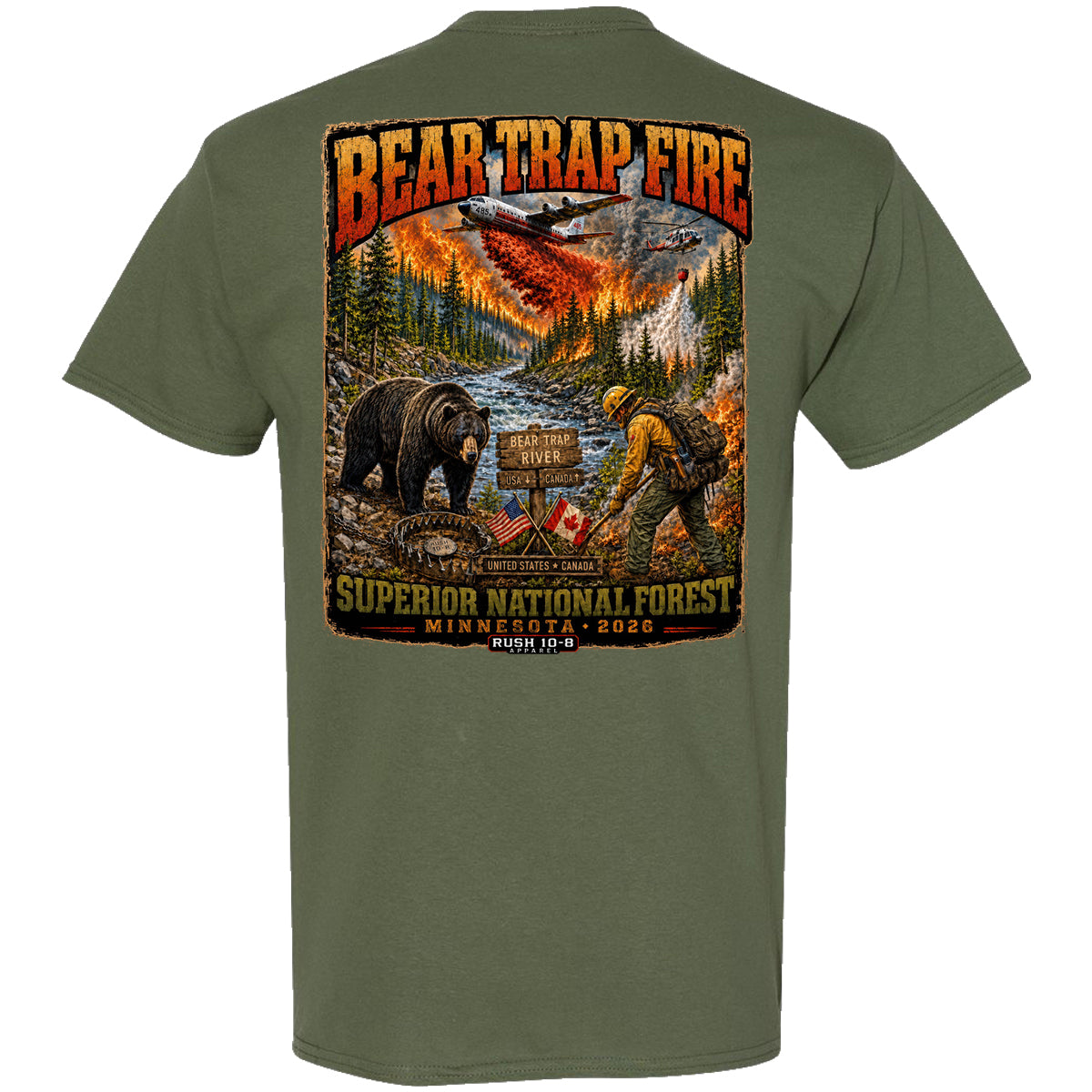 THE BEAR TRAP FIRE SHIRT 2026