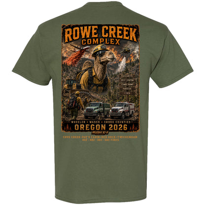 THE ROWE CREEK COMPLEX FIRES SHIRT 2026