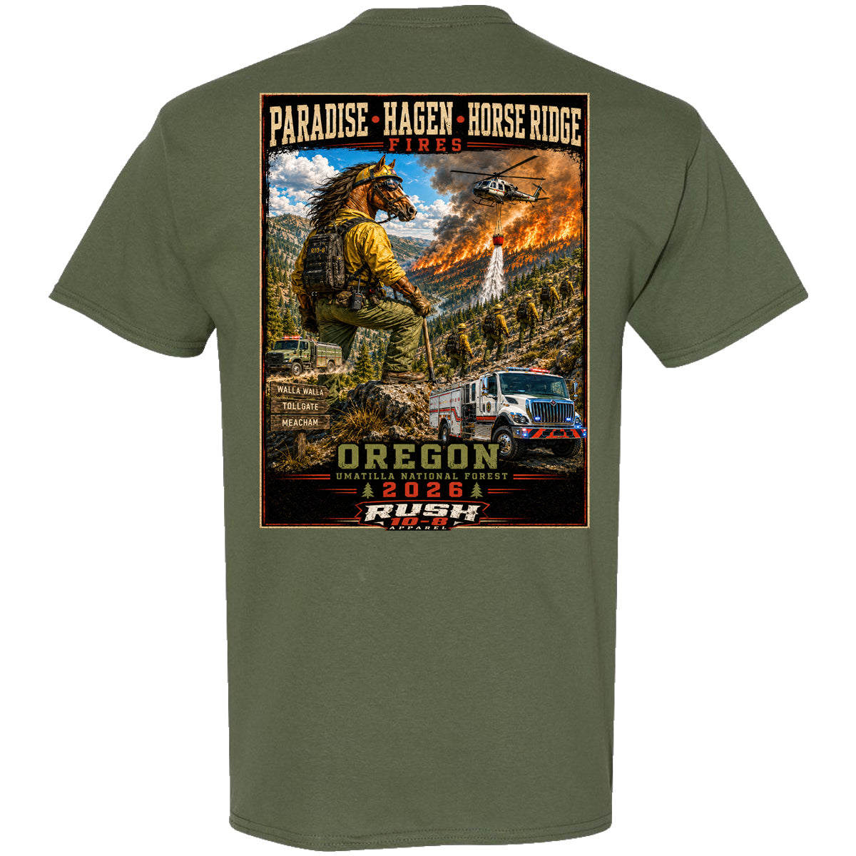 THE PARADISE, HORSE RIDGE & HAGEN FIRE SHIRT 2026