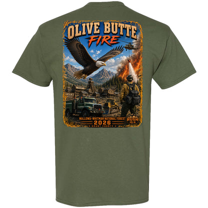 THE OLIVE BUTTE FIRE SHIRT 2026