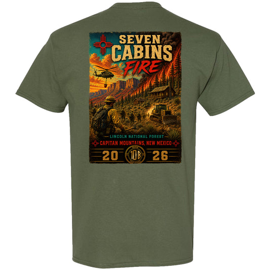 SEVEN CABINS FIRE SHIRT 2026