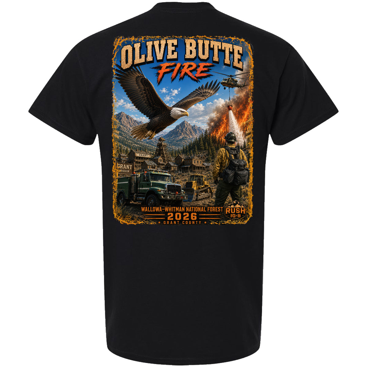 THE OLIVE BUTTE FIRE YOUTH SHIRT 2026