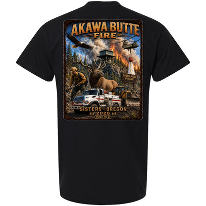 THE AKAWA BUTTE FIRE YOUTH SHIRT 2026