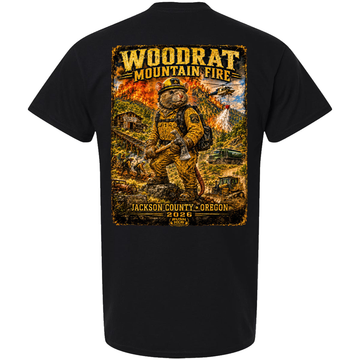 THE WOODRAT MOUNTAIN FIRE YOUTH SHIRT 2026