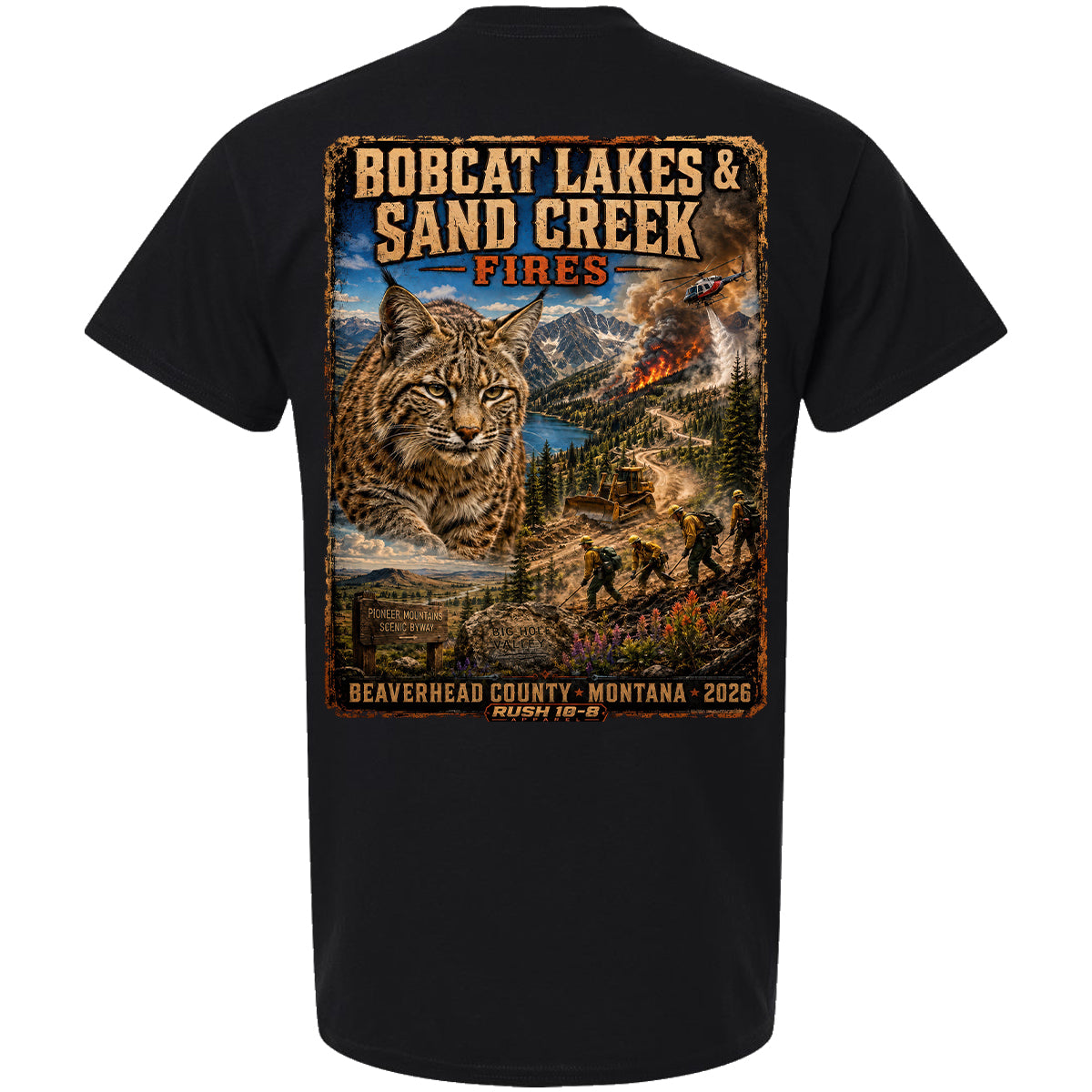 THE BOBCAT LAKE & SAND CREEK FIRE SHIRT 2026