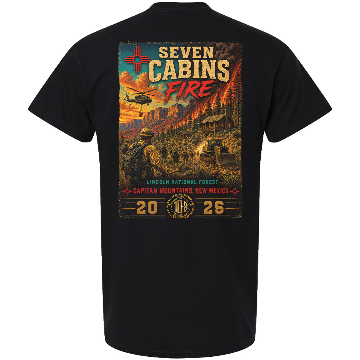 SEVEN CABINS FIRE SHIRT 2026