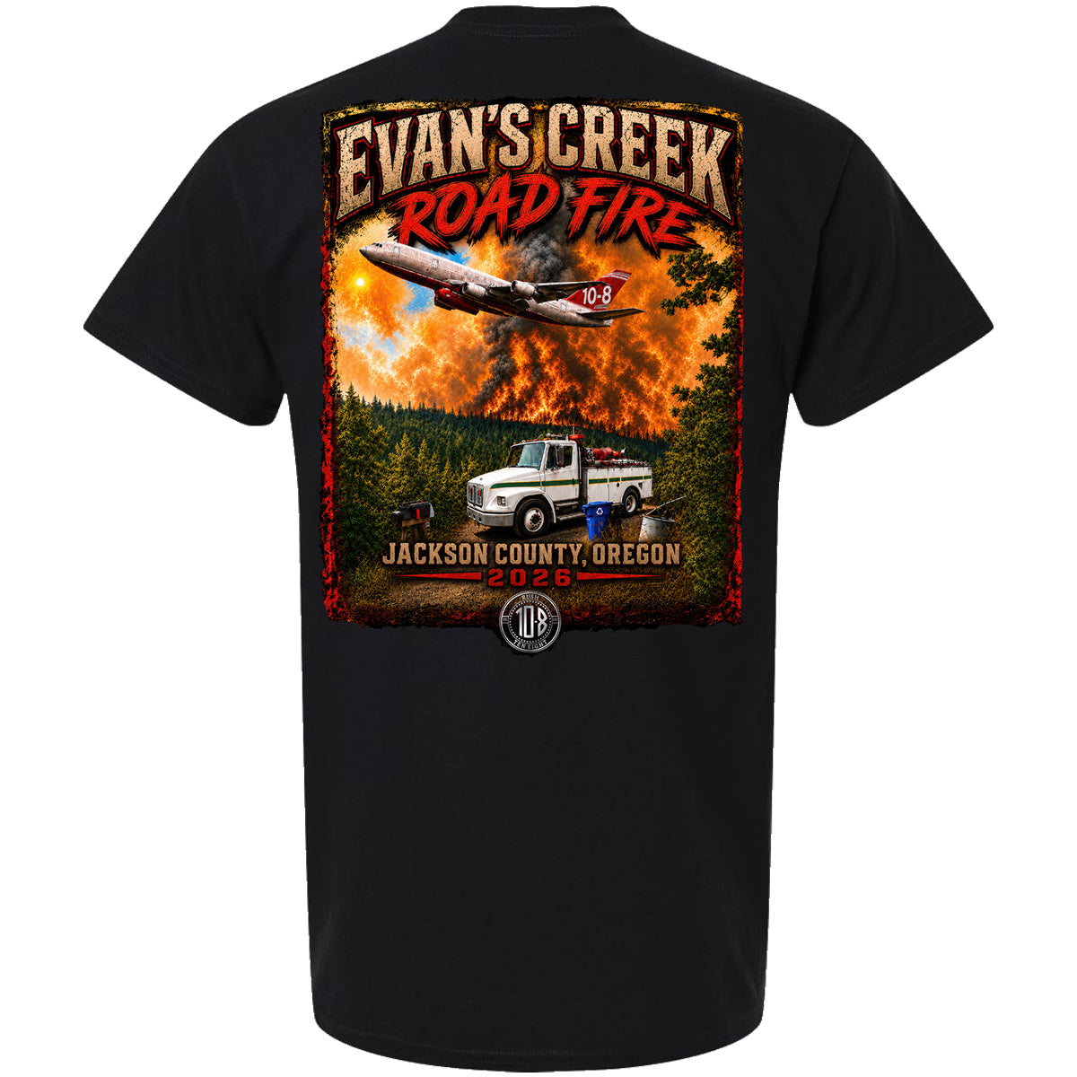 THE EVANS CREEK ROAD FIRE SHIRT 2026