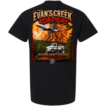 THE EVANS CREEK ROAD FIRE YOUTH SHIRT 2026