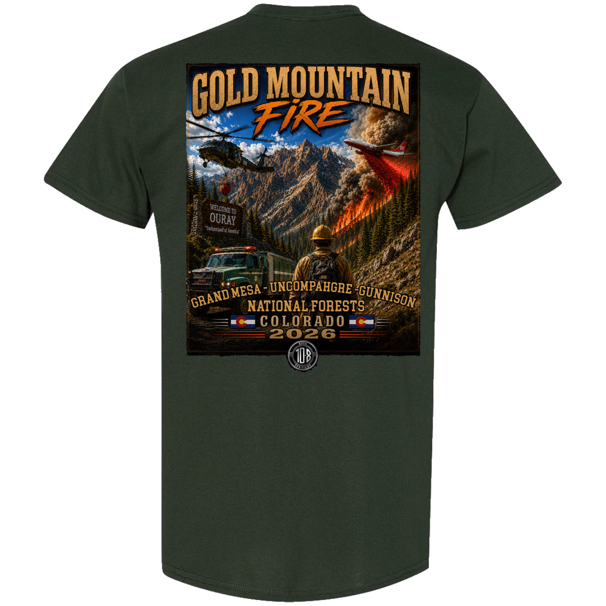 THE GOLD MOUNTAIN FIRE SHIRT 2026