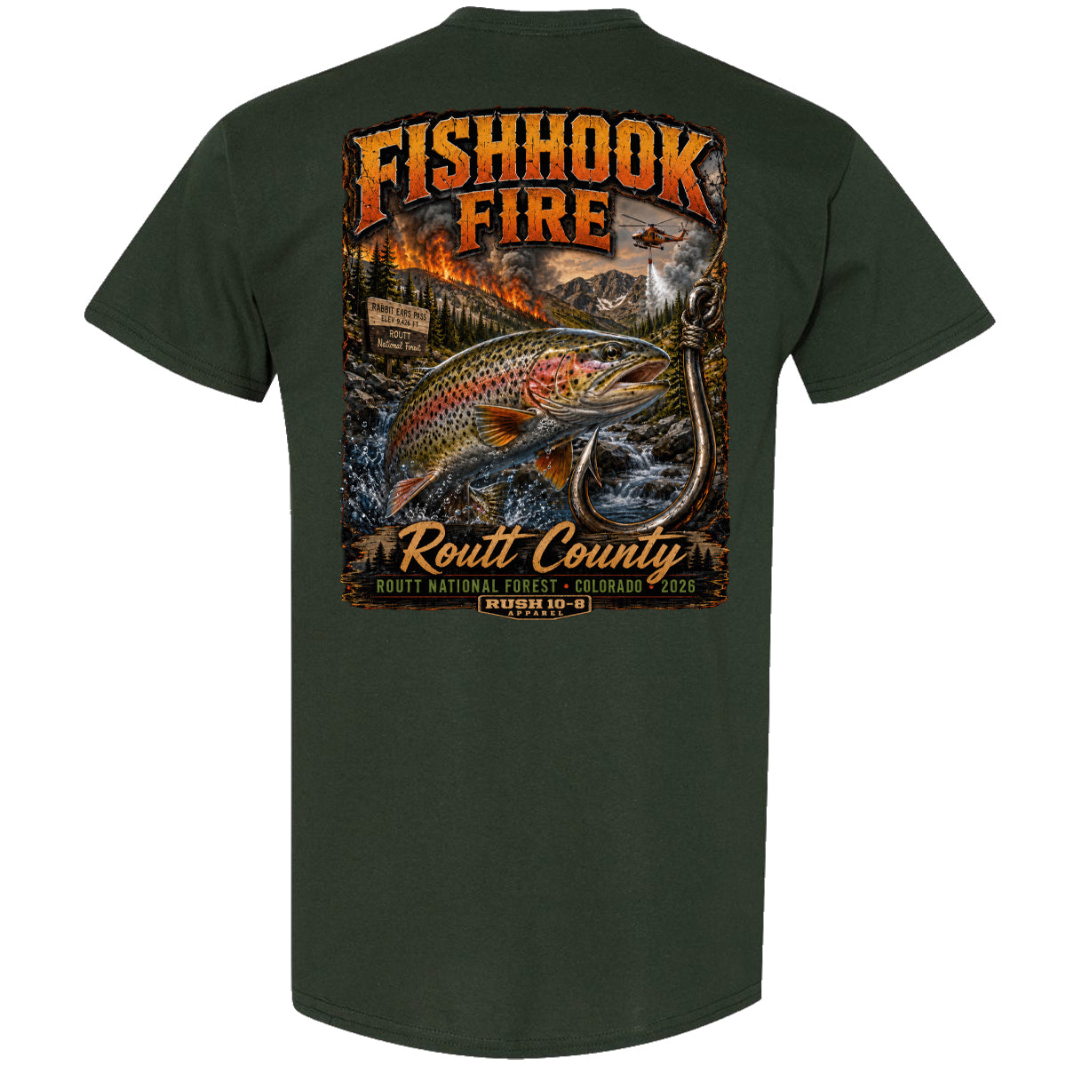 THE FISHHOOK FIRE YOUTH SHIRT 2026