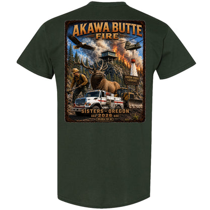 THE AKAWA BUTTE FIRE SHIRT 2026