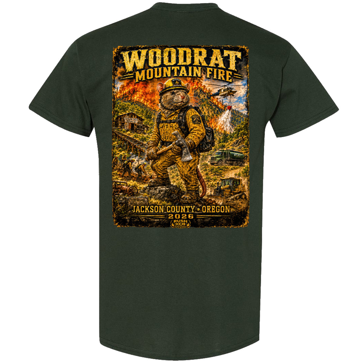 THE WOODRAT MOUNTAIN FIRE YOUTH SHIRT 2026