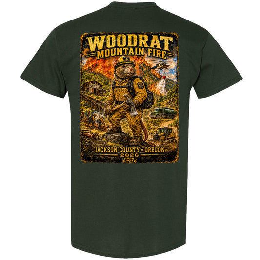 THE WOODRAT MOUNTAIN FIRE YOUTH SHIRT 2026