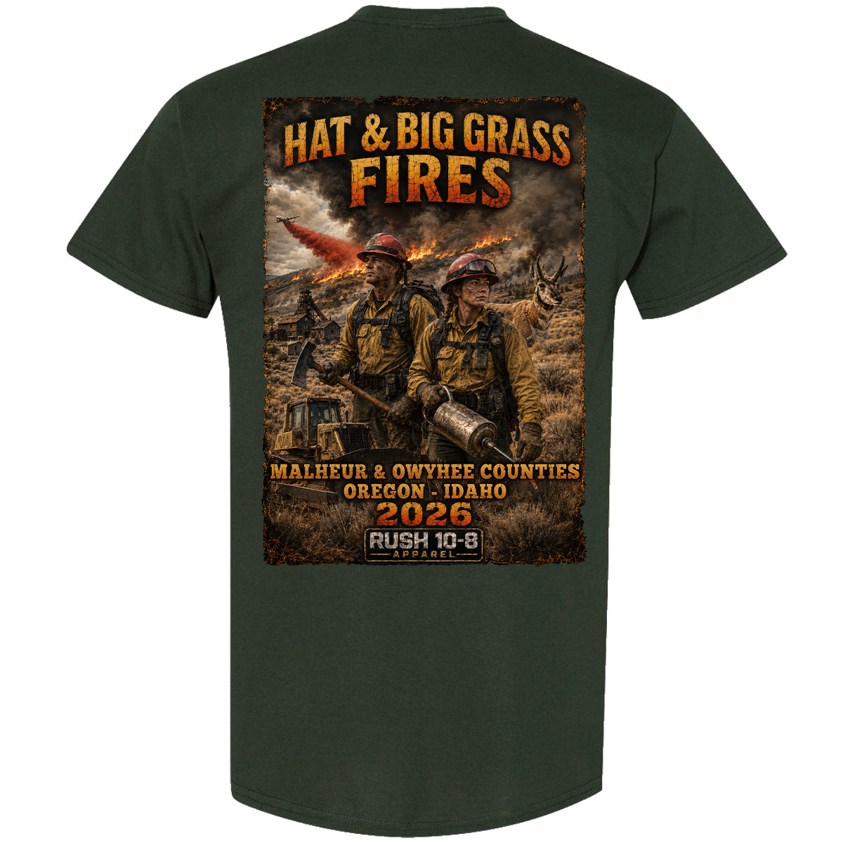 THE BIG GRASS & HAT FIRE SHIRT 2026