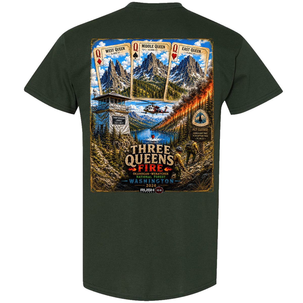 THE THREE QUEENS FIRE YOUTH SHIRT 2026