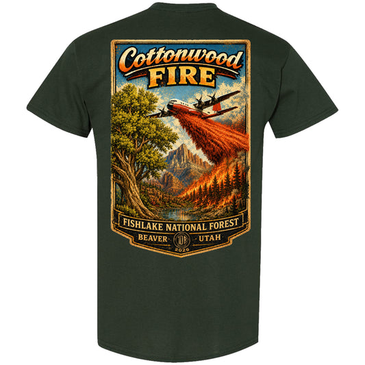 THE COTTONWOOD  FIRE YOUTH SHIRT 2026