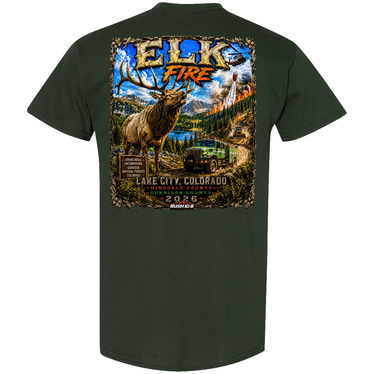 THE ELK  FIRE YOUTH SHIRT 2026