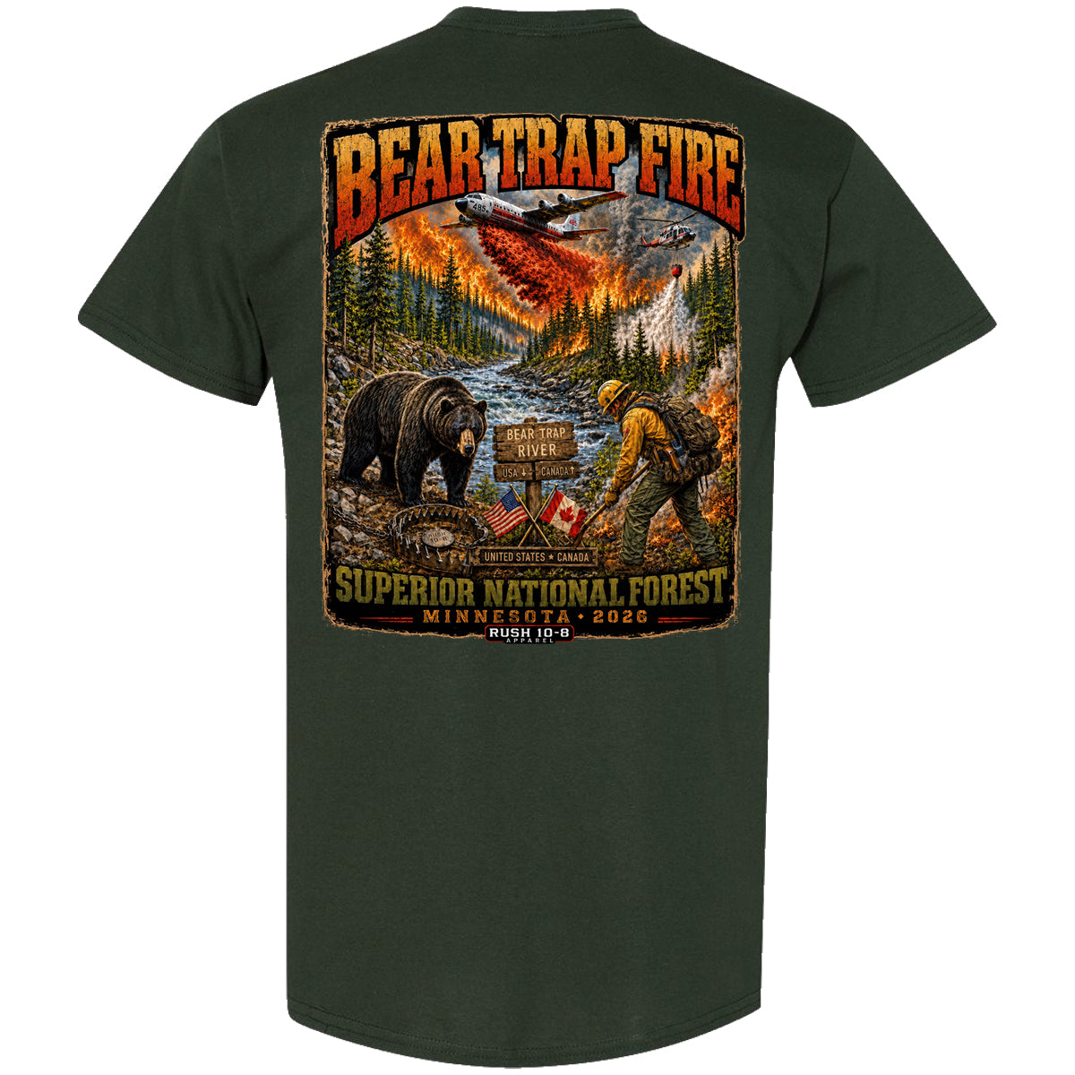 THE BEAR TRAP FIRE SHIRT 2026