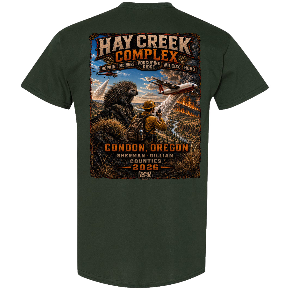 THE HAY CREEK COMPLEX FIRE SHIRT 2026