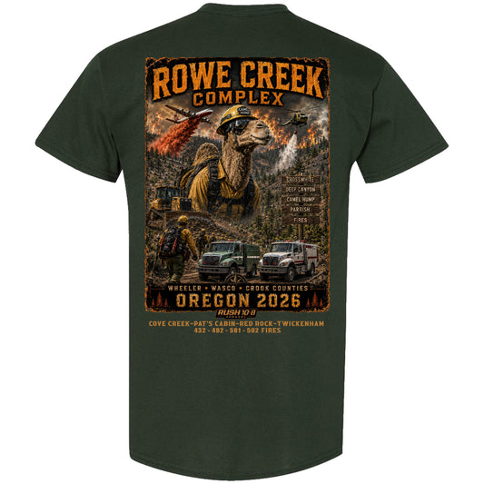 THE ROWE CREEK COMPLEX FIRES SHIRT 2026