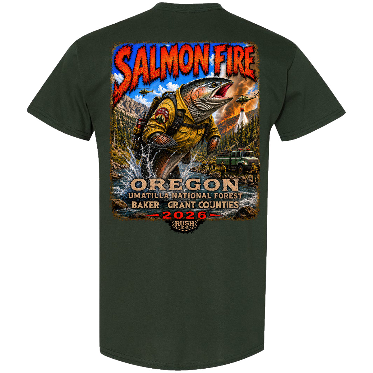 THE SALMON FIRE SHIRT 2026