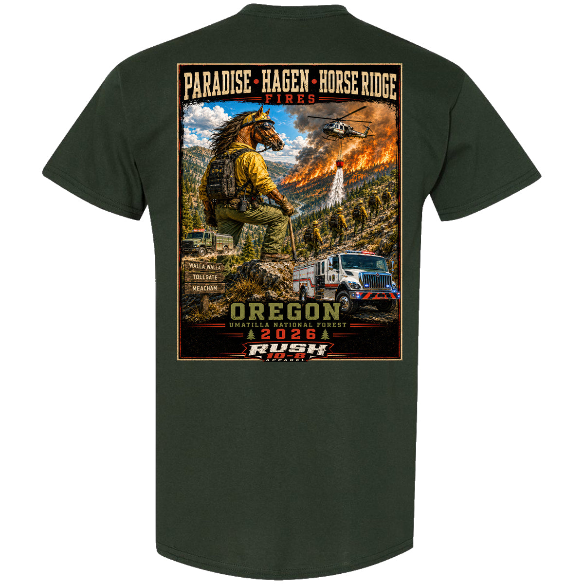 THE PARADISE, HORSE RIDGE & HAGEN FIRE SHIRT 2026