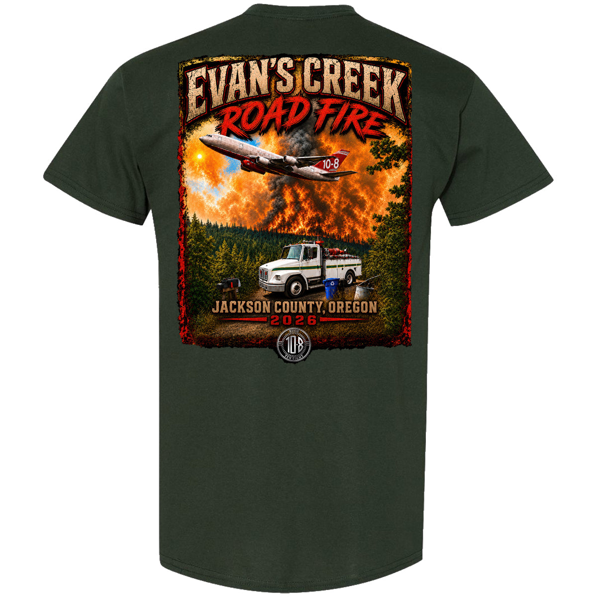 THE EVANS CREEK ROAD FIRE SHIRT 2026