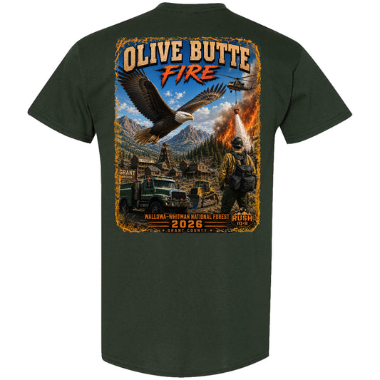 THE OLIVE BUTTE FIRE SHIRT 2026