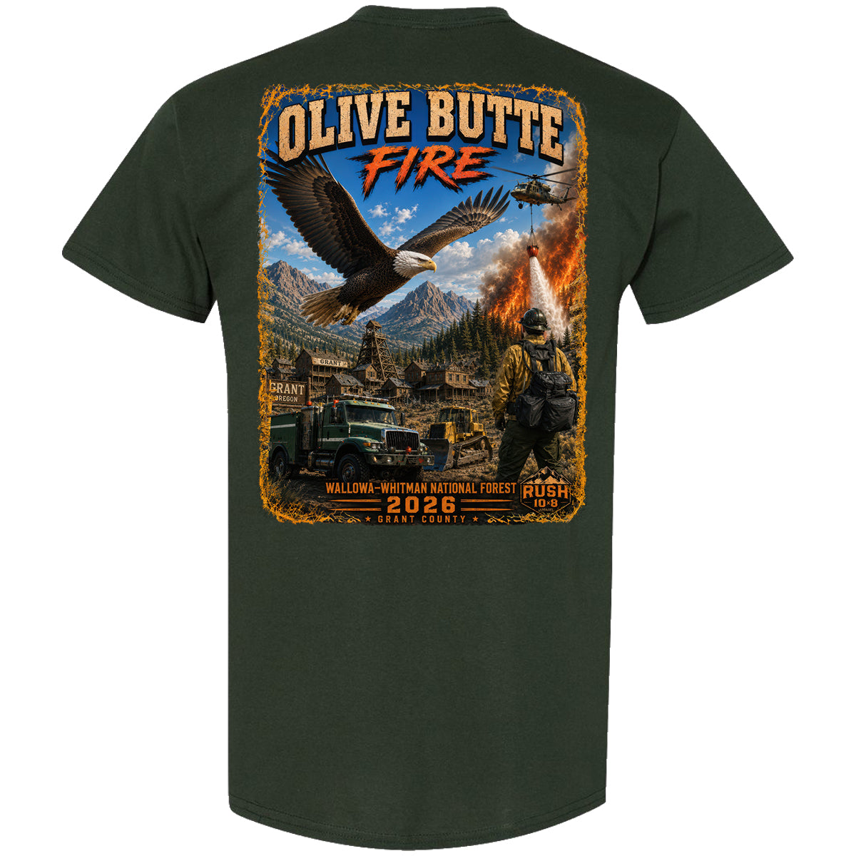 THE OLIVE BUTTE FIRE YOUTH SHIRT 2026