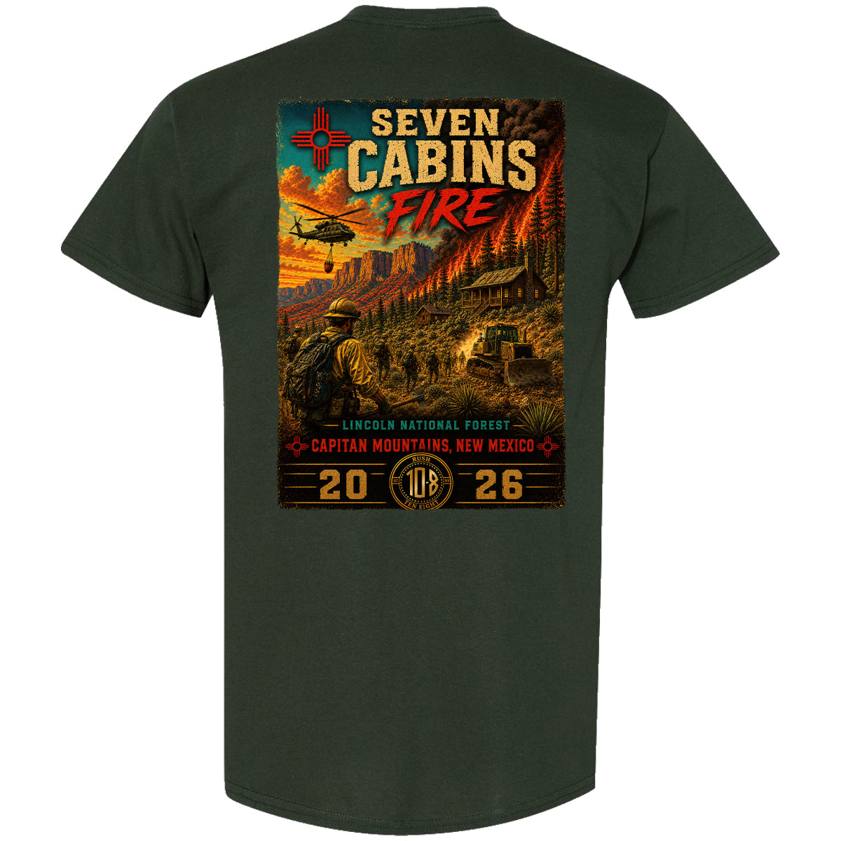 SEVEN CABINS FIRE SHIRT 2026
