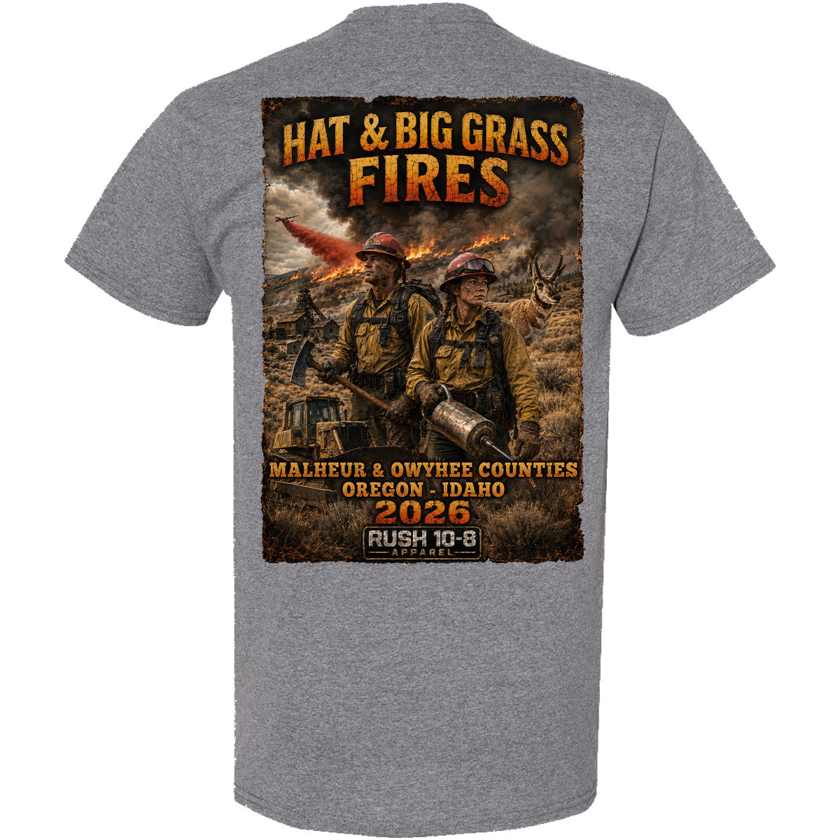 THE BIG GRASS & HAT FIRE SHIRT 2026