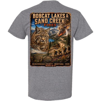 THE BOBCAT LAKE & SAND CREEK FIRES YOUTH SHIRT 2026
