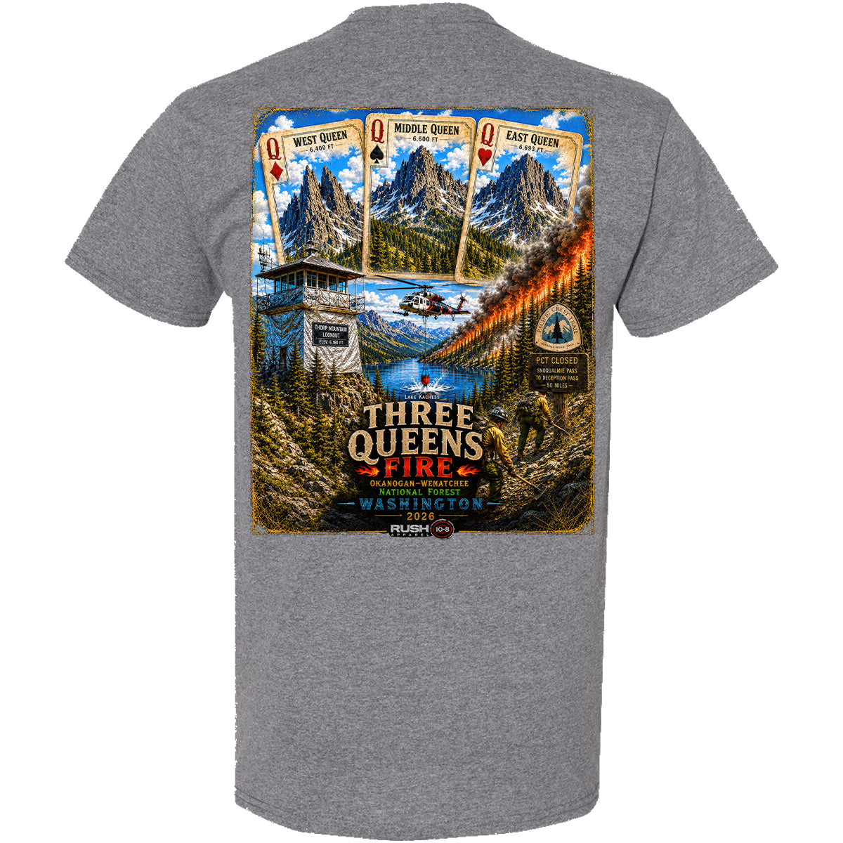THE THREE QUEENS FIRE SHIRT 2026