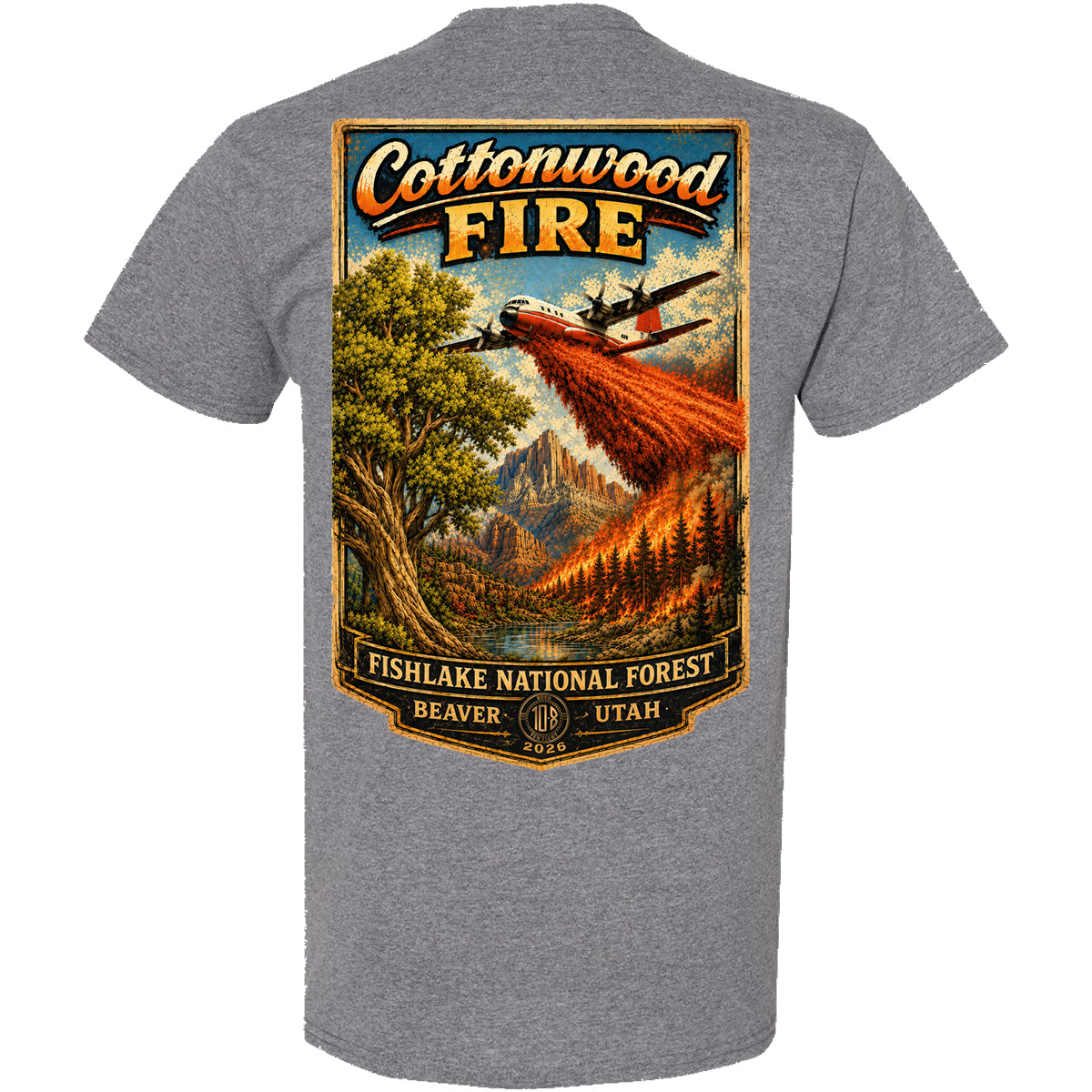 THE COTTONWOOD  FIRE YOUTH SHIRT 2026