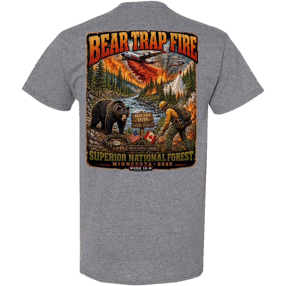 THE BEAR TRAP FIRE YOUTH SHIRT 2026