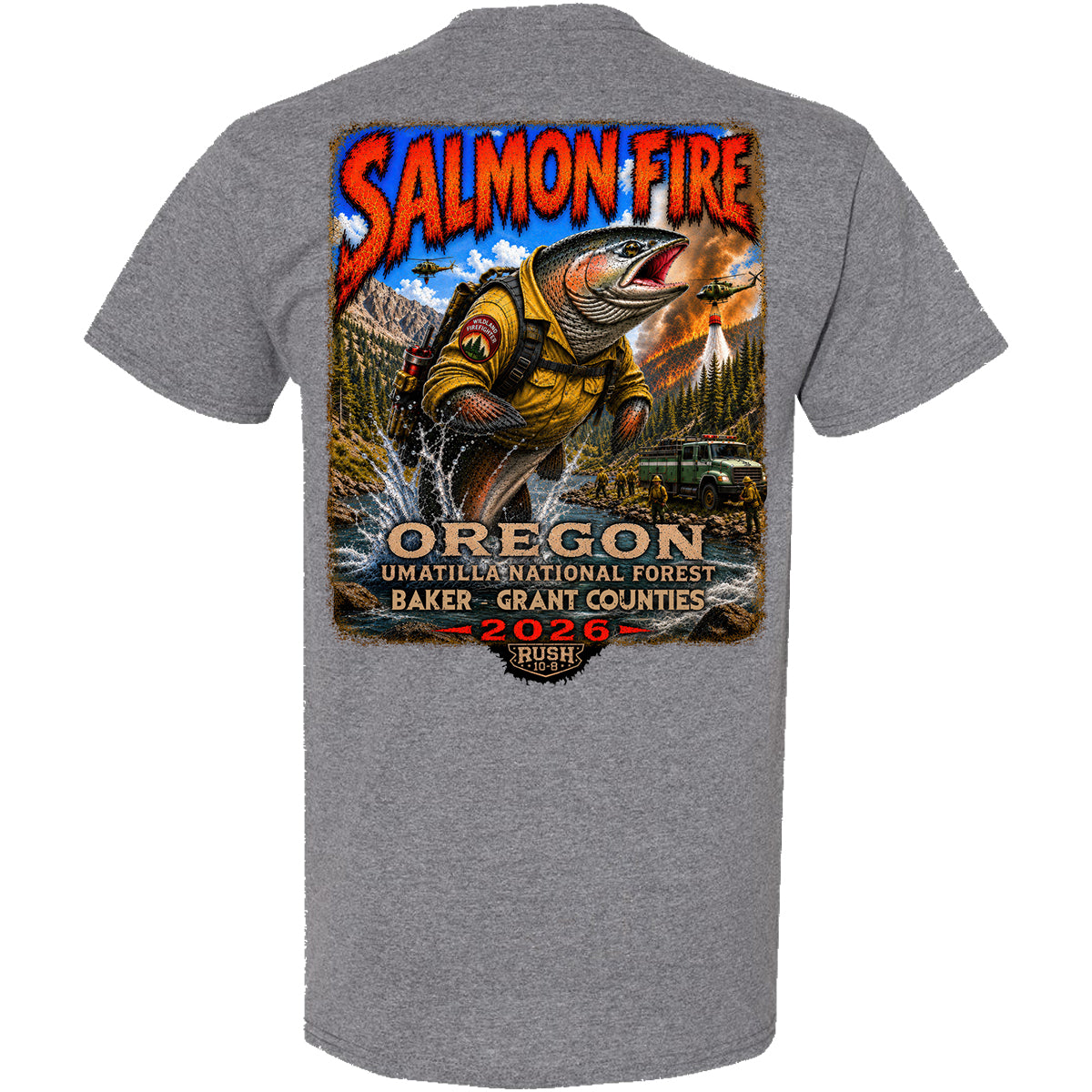 THE SALMON FIRE YOUTH SHIRT 2026