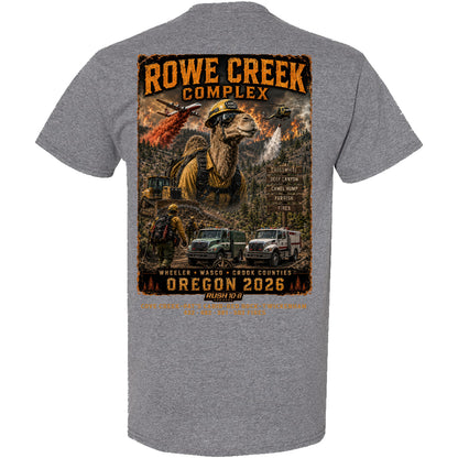 THE ROWE CREEK COMPLEX FIRES SHIRT 2026