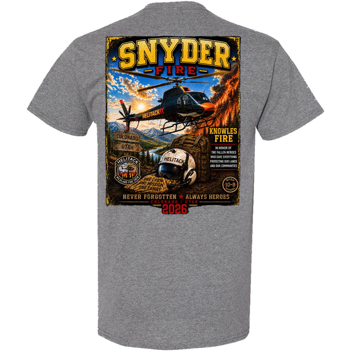 THE SNYDER/KNOWLES FIRE SHIRT 2026